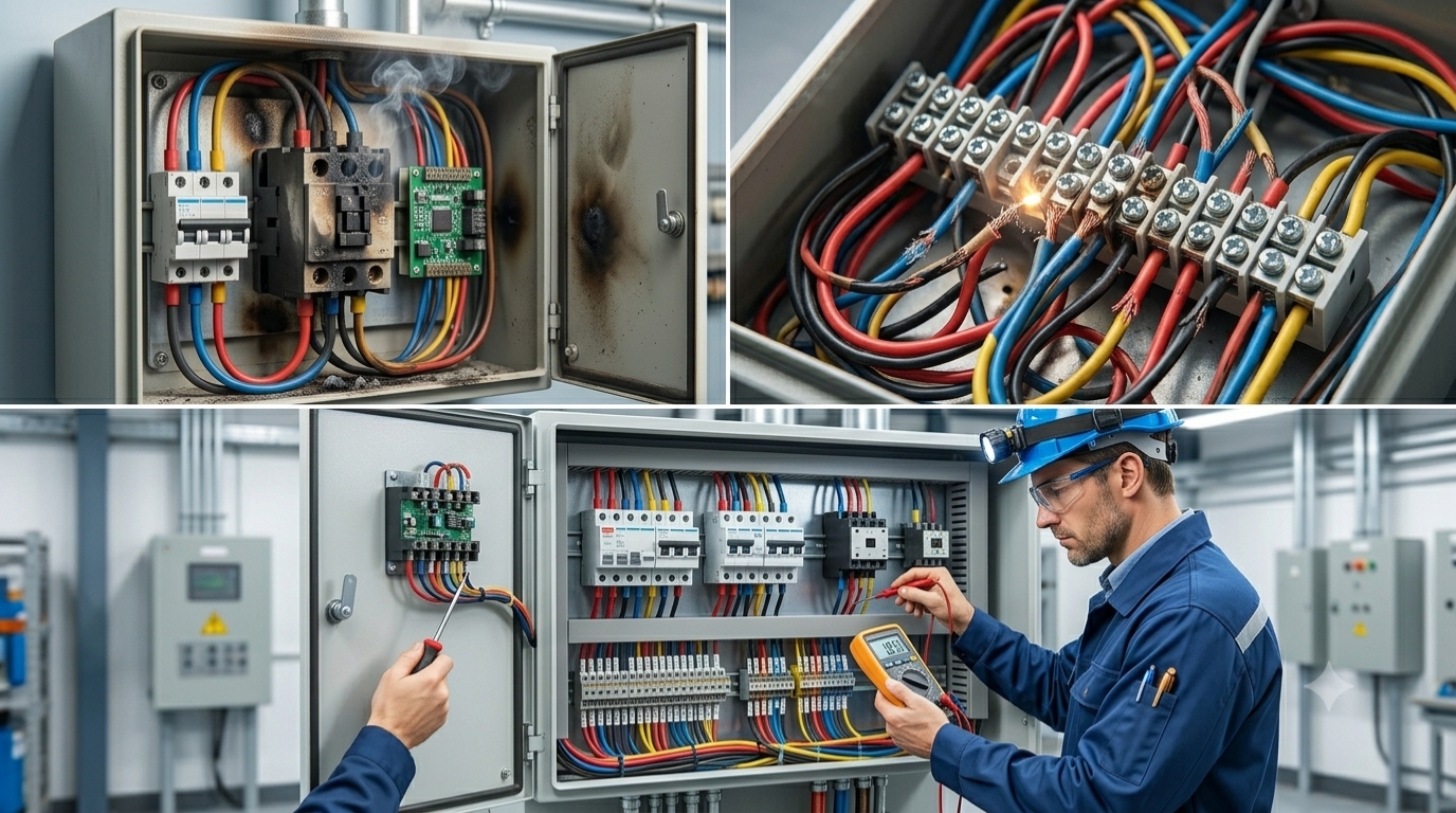 Các Lỗi Thường Gặp Ở Tủ Điện Công Nghiệp Và Cách Khắc Phục Kịp Thời